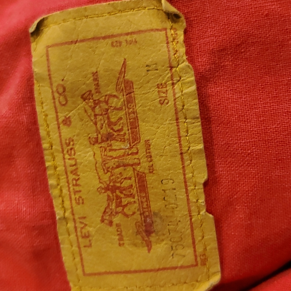 Vintage Levi Denim Coat - Picture 9 of 16